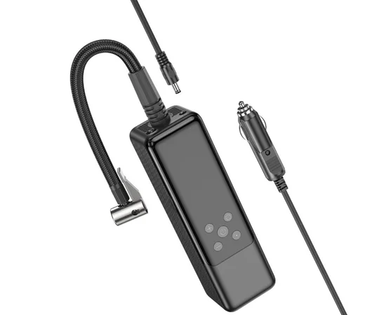Автомобильный насос Hoco ZP5 May smart air pump Black