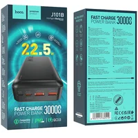 Портативное зарядное устройство Power Bank Hoco J101B Astute 22.5W 30000 mAh Черный