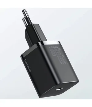 СЗУ Baseus Super Si Quick Charger 1C 30W Черный СЗУ Baseus Super Si Quick Charger 1C 30W Черный