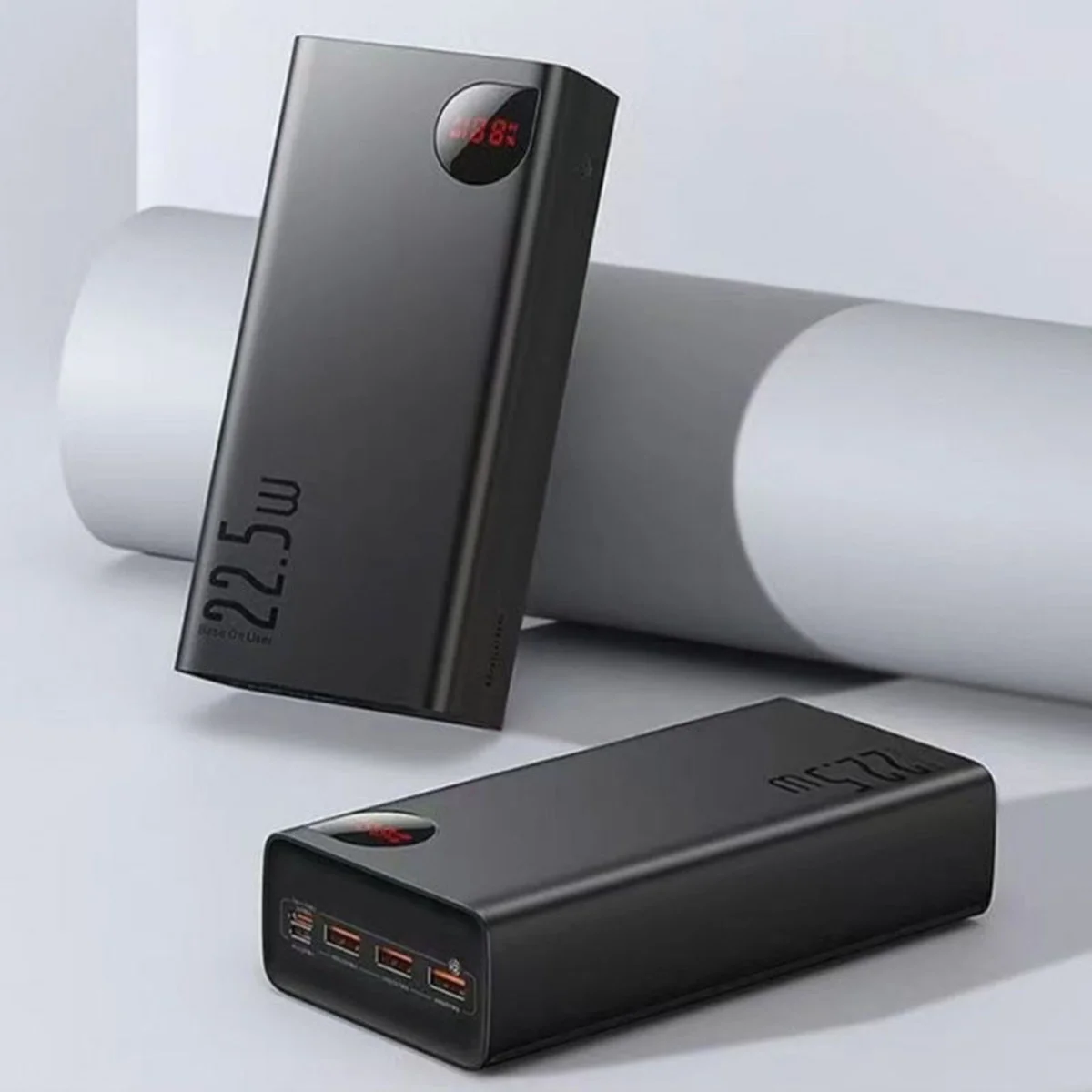 Портативное зарядное устройство Baseus Adaman Digital Display 22.5W 40000mAh (PPAD020101) Black