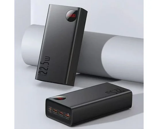 Портативное зарядное устройство Baseus Adaman Digital Display 22.5W 40000mAh (PPAD020101) Black