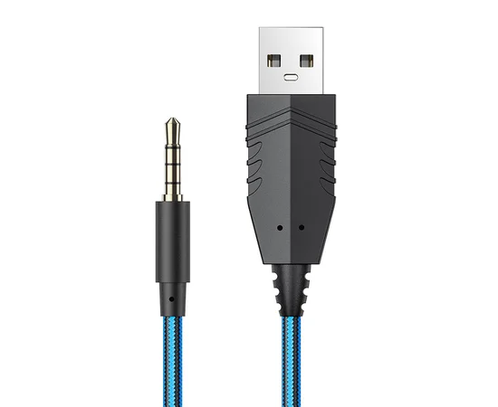 Стерео Наушники Hoco W102 Cool Tour Синий