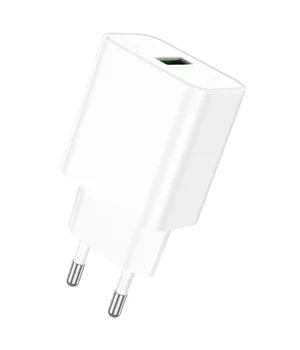 СЗУ Borofone BA72A Spring QC3.0 White