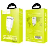 СЗУ Hoco C37A 2.4A 1USB white