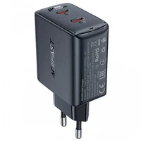 СЗУ Acefast A49 PD35W GaN (USB-C+USB-C) dual port Black