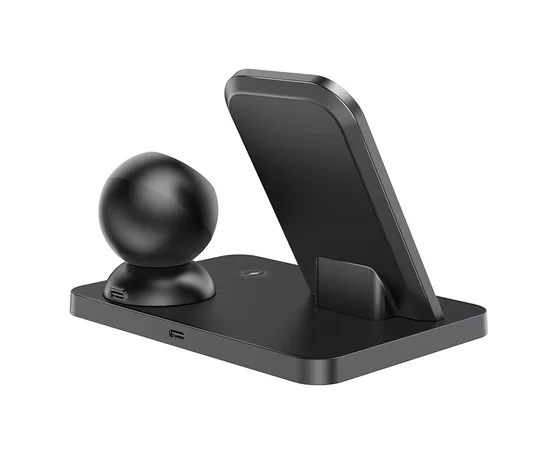 БЗУ HOCO CW33 Ultra Charge 3in1 Черный