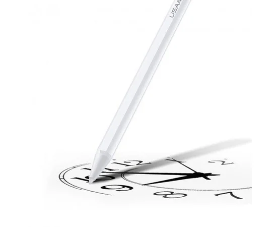 Стилус Usams US-ZB223 Tilt-sensitive Active Touch Capacitive for iPad White