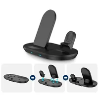 БЗУ + слот для Apple Pencil J887 4in1 Black