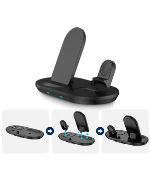 БЗУ + слот для Apple Pencil J887 4in1 Black БЗУ + слот для Apple Pencil J887 4in1 Black