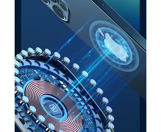 БЗУ Usams US-CD159 W1, 15W (магнитный) Черный