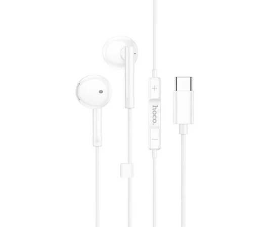 Стерео наушники Hoco M95 Type-C White