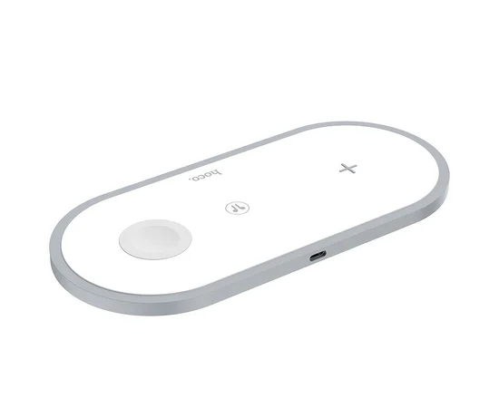 БЗУ HOCO CW24 Handsome 3in1 10W Белый