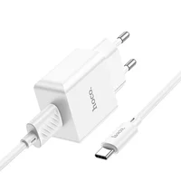 СЗУ HOCO C106A Leisure + Type-C White
