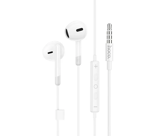 Стерео наушники Hoco M109 Pure joe White