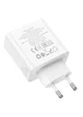 СЗУ Hoco C113A Awesome PD65W (1USB/1Type-C) White