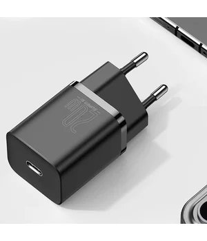 СЗУ Baseus Super Si Quick Charger 1C 20W Черный СЗУ Baseus Super Si Quick Charger 1C 20W Черный