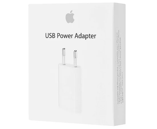 СЗУ (5w 1A) для Apple iPhone / iPod (AAA) (box) Белый