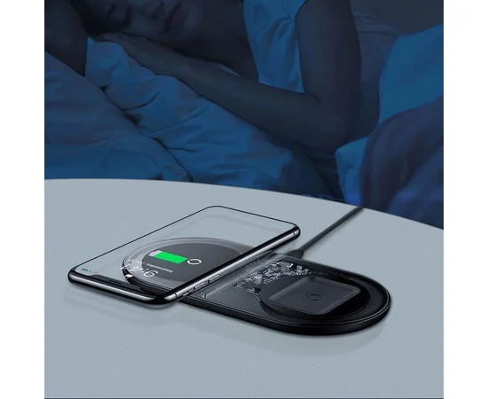 БЗУ Baseus Simple 2in1 18W Прозрачный