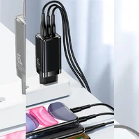 СЗУ USAMS CC110 GaN Mini Fast Charger EU Чорний