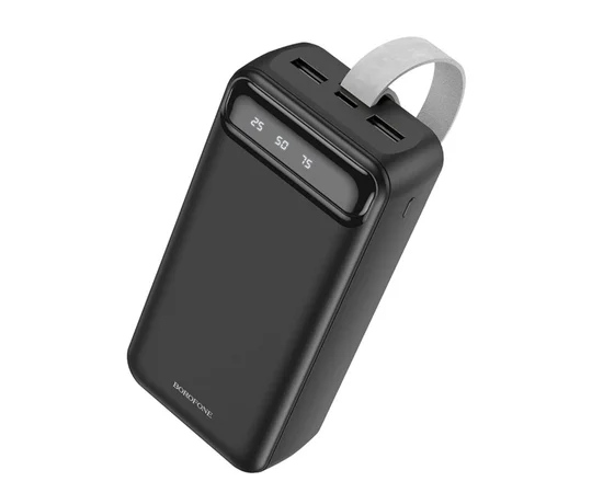 Портативное зарядное устройство Power Bank BOROFONE BJ14B Freeway 30000 mAh Black