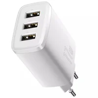 СЗУ Baseus Compact 17W (3USB) (CCXJ02) Белый