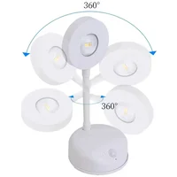 Настольная лампа LED с датчиком движения 3 colour light MZ-L2201 White