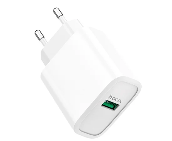 СЗУ Hoco C69A QC3.0 (1USB/2A) Белый