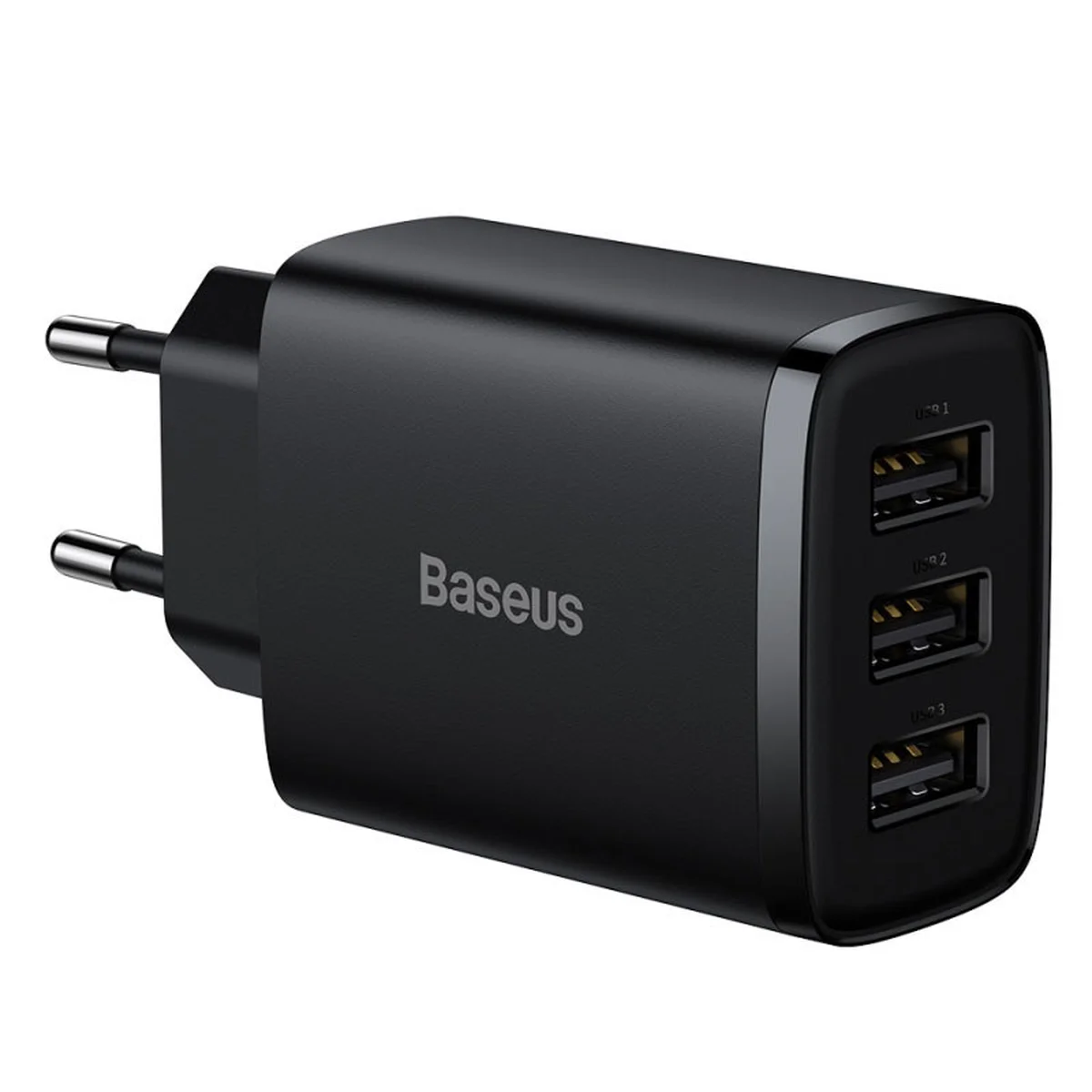 СЗУ Baseus Compact 17W (3USB) (CCXJ02) Черный