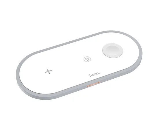 БЗУ HOCO CW24 Handsome 3in1 10W Белый