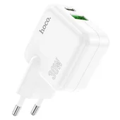 СЗУ Hoco C111A PD 30W+QC3.0 White