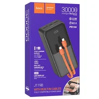 Портативний зарядний пристрій Power Bank Hoco J119B Sharp charge 22.5W+PD20W 30 000 mAh Black