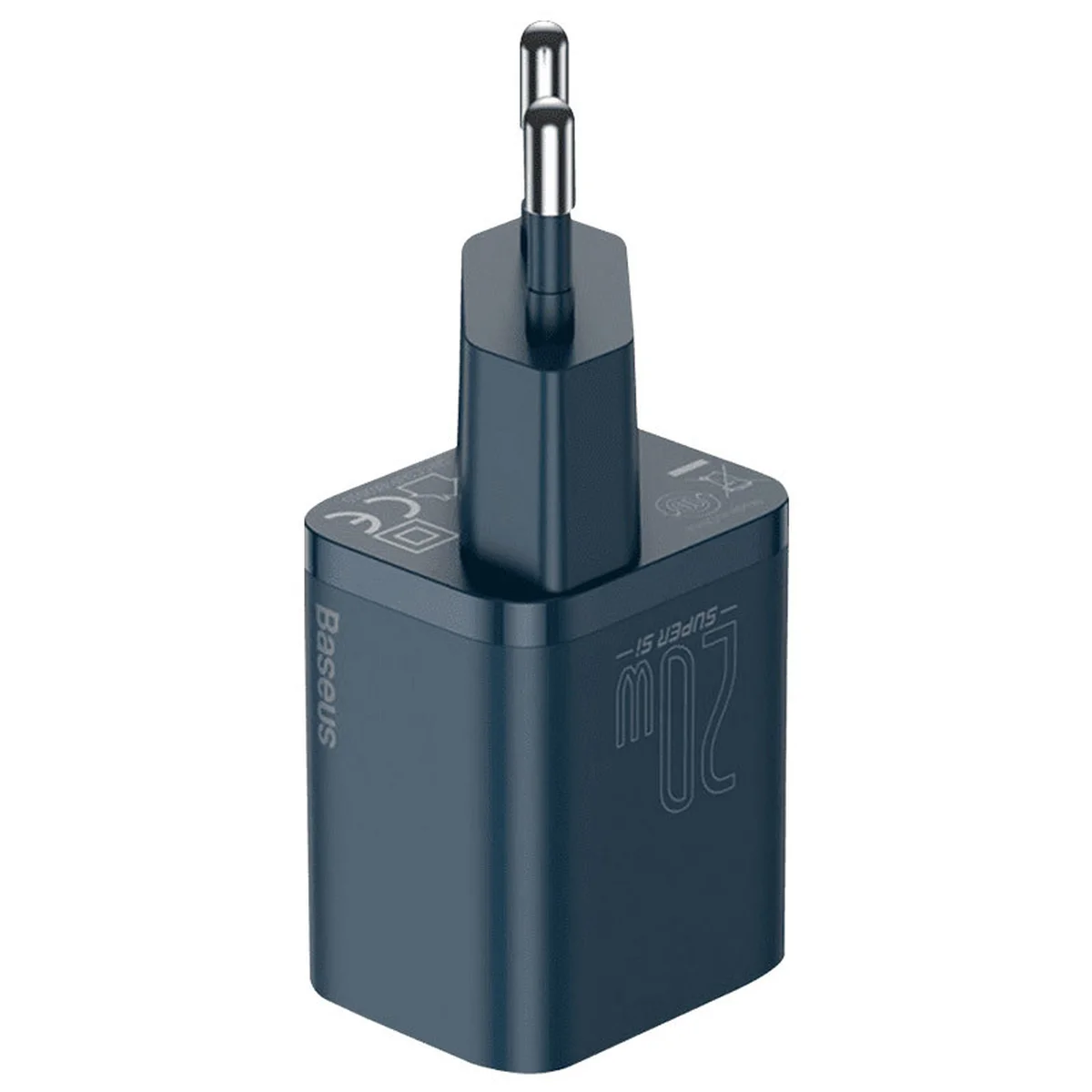 СЗУ Baseus Super Si Quick Charger 1C 20W + кабель Type-C to Lightning (TZCCSUP-B) Синий