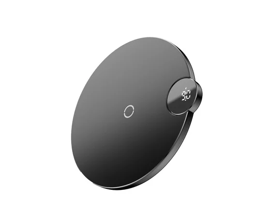 Беспроводное зарядное устройство Baseus Digital LED Display WXSX-01 Черный