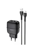 СЗУ Hoco C77A (2USB/2.4A) + Lightning Черный
