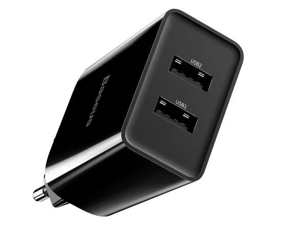 СЗУ Baseus Speed Mini Dual U 10.5W 2USB Черный