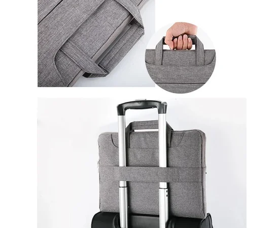 Сумка для ноутбука Denim with Straps 15/16.2'' Grey