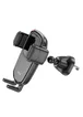 Автодержатель с БЗУ Hoco HW1 Pro Black