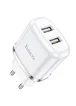 СЗУ Hoco N4 (2USB/2.4A) Белый
