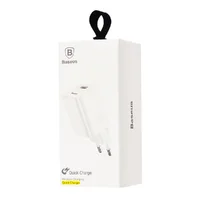 СЗУ Baseus Wall Charger QC3.0 Белый