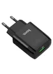 СЗУ Hoco C72Q QC3.0 (1USB/2A) Черный