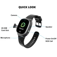 Детские cмарт-часы TD45 Черный