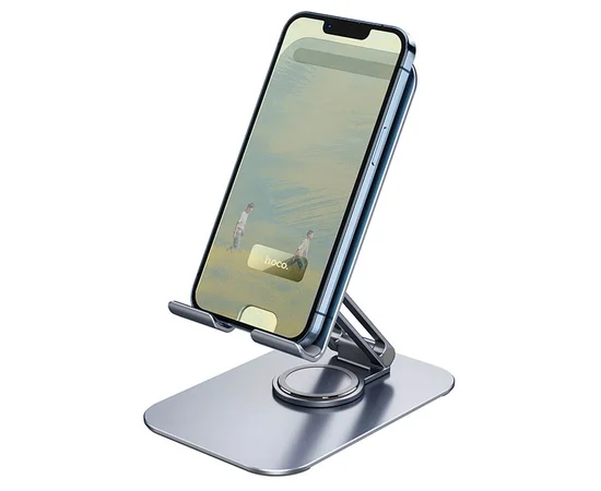 Держатель настольный Hoco PH50 Plus Metal gray