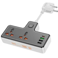 СЗУ Hoco AC12A Reise (PD30W/1C3A) +Socket Black