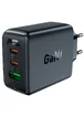 СЗУ Acefast A41 PD65W GaN (2*USB-C+USB-A) Black