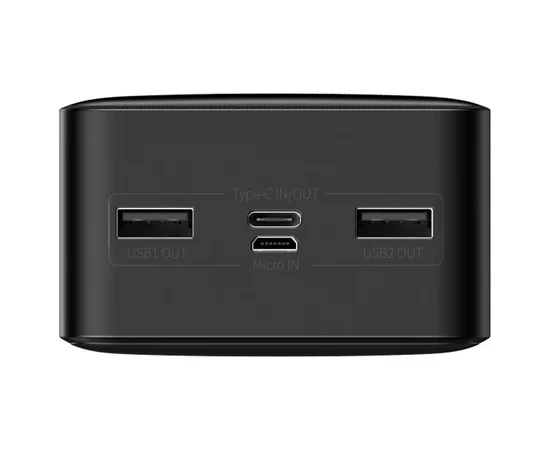 Портативное зарядное устройство Baseus Bipow Overseas 15W 30000mAh (PPBD050201) Black