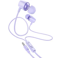 Стерео Навушники Hoco M107 Discoverer Purple