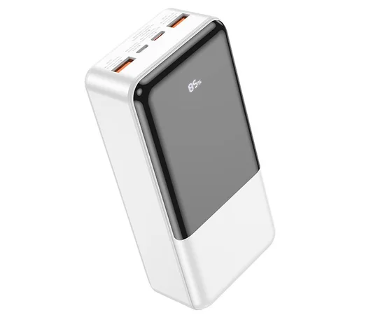 Портативное зарядное устройство Power Bank Hoco J108B Universe 22.5W 30 000 mAh White