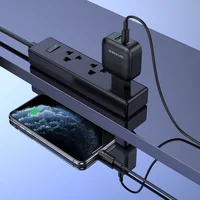 СЗУ Borofone BA46A PD 18W+QC3.0 (1USB/1Type-C/3A) Черный