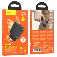 СЗУ Hoco N37 Delgado PD20W Black