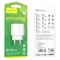 СЗУ Hoco C98A QC3.0 (1USB/3.0A) Белый